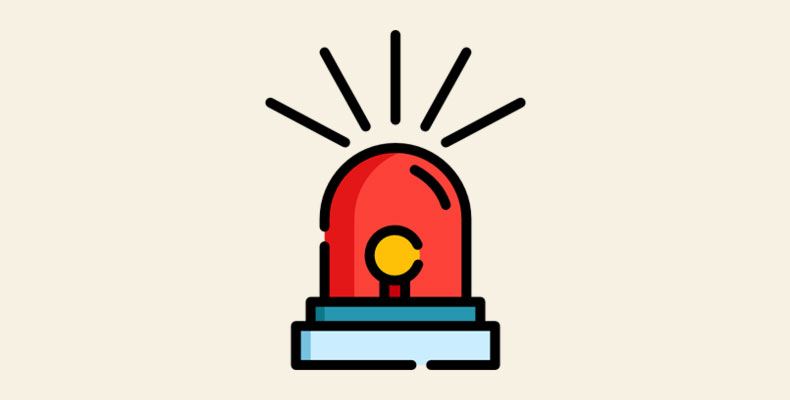 click fraud police siren